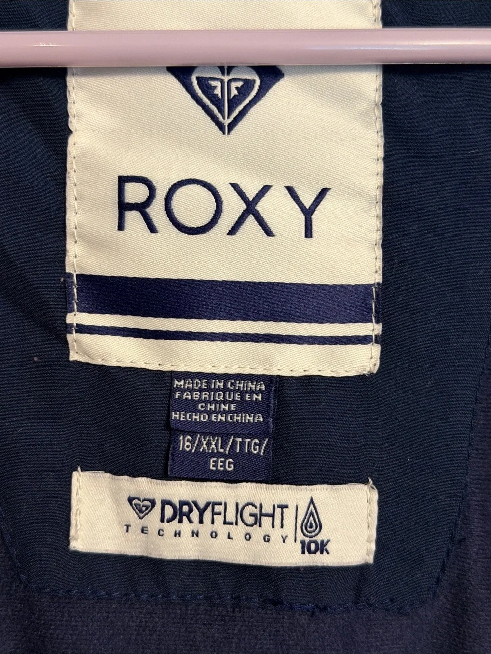 Roxy Girls Ski/Snow Jacket Geo Pattern